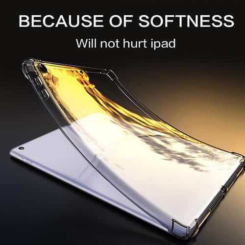 Apple iPad 6th /5th Generation /Air 1 / Air 2 9.7 inch Clear Case Shockproof Heavy Duty Gel Clear Air Cushion Cover Apple iPad 6th /5th Generation /Air 1 / Air 2 9.7 inch Clear Case Shockproof Heavy Duty Gel Clear Air Cushion Cover